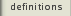 definitions